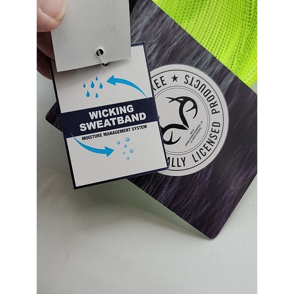 NWT Realtree Fishing Hat Black & Neon Snapback Cap Breathable Mesh Backing - Picture 5 of 9